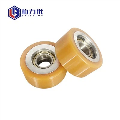 КОЛЕСО З ТЕРМОПЛАСТИЧНОЇ ГУМИ З ПІДШИПНИКАМИ